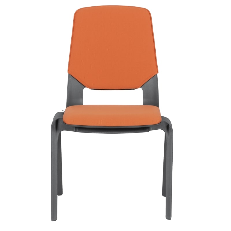 Посетителски стол Carmen Limber оранжев